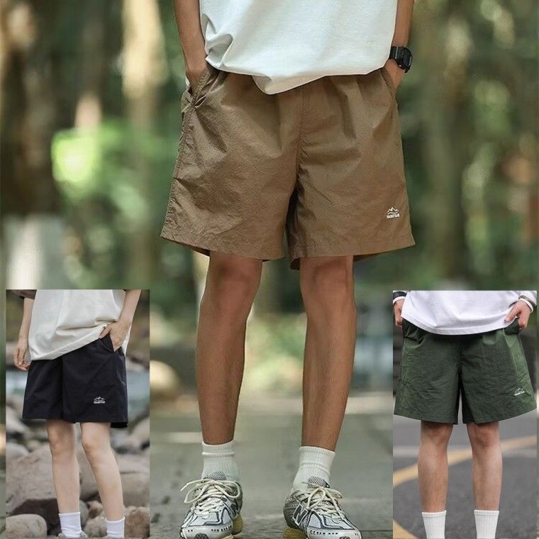 와이드 반바지 5부 루즈핏 여름 버뮤다 팬츠 남여공용 러닝 아웃도어 등산 캠핑