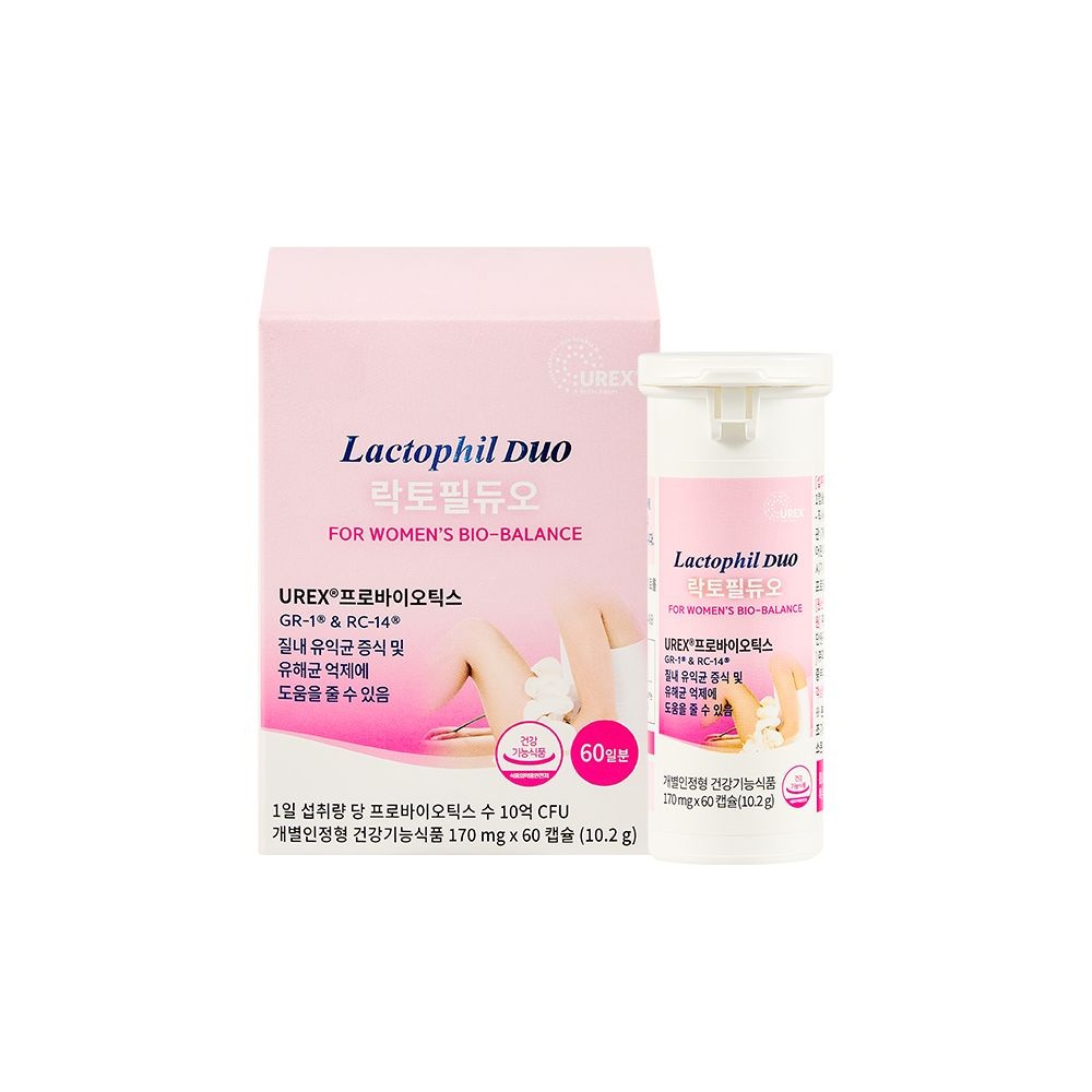 빅솔 락토필듀오 고농축 질유산균 항산화 60캡슐 1개