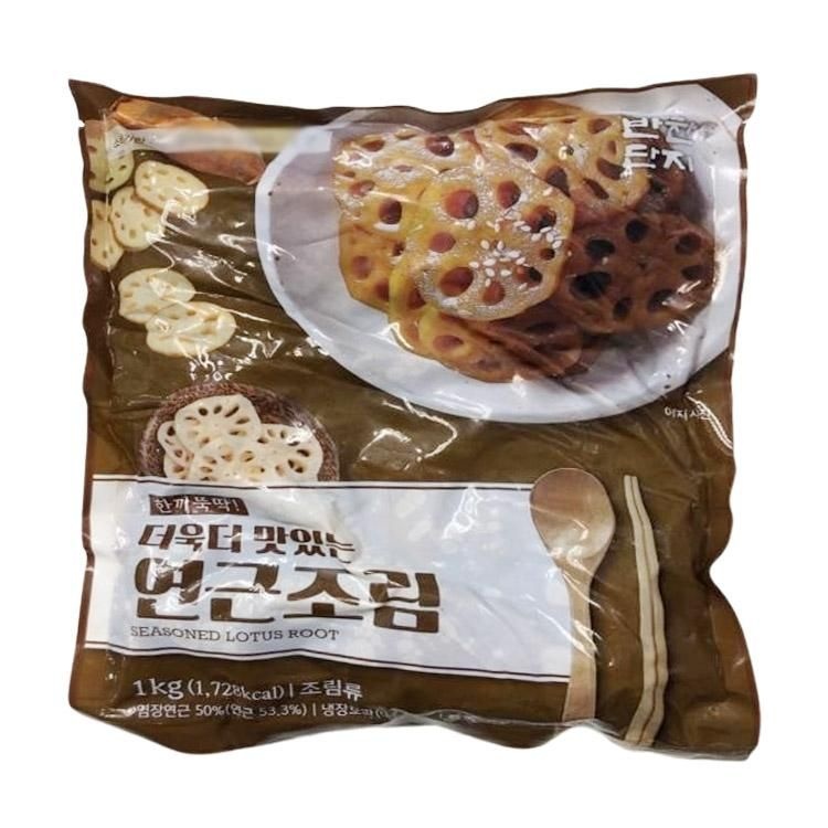 연근조림 1KG/반찬단지
