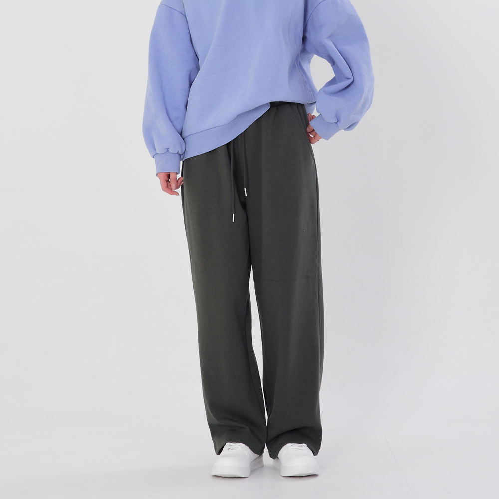 네오플레인 1+1 여자 봄 와이드 트레이닝 오버핏 팬츠 통 바지 5 COLOR 트윈룩