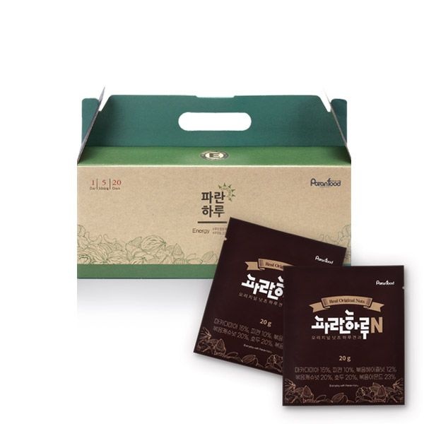 [온세일]하루 한줌 견과 파란하루N 30봉X1박스 고급견과구성