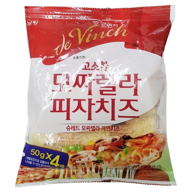 드빈치모짜렐라피자치즈 200G(50Gx4입)/남양유업