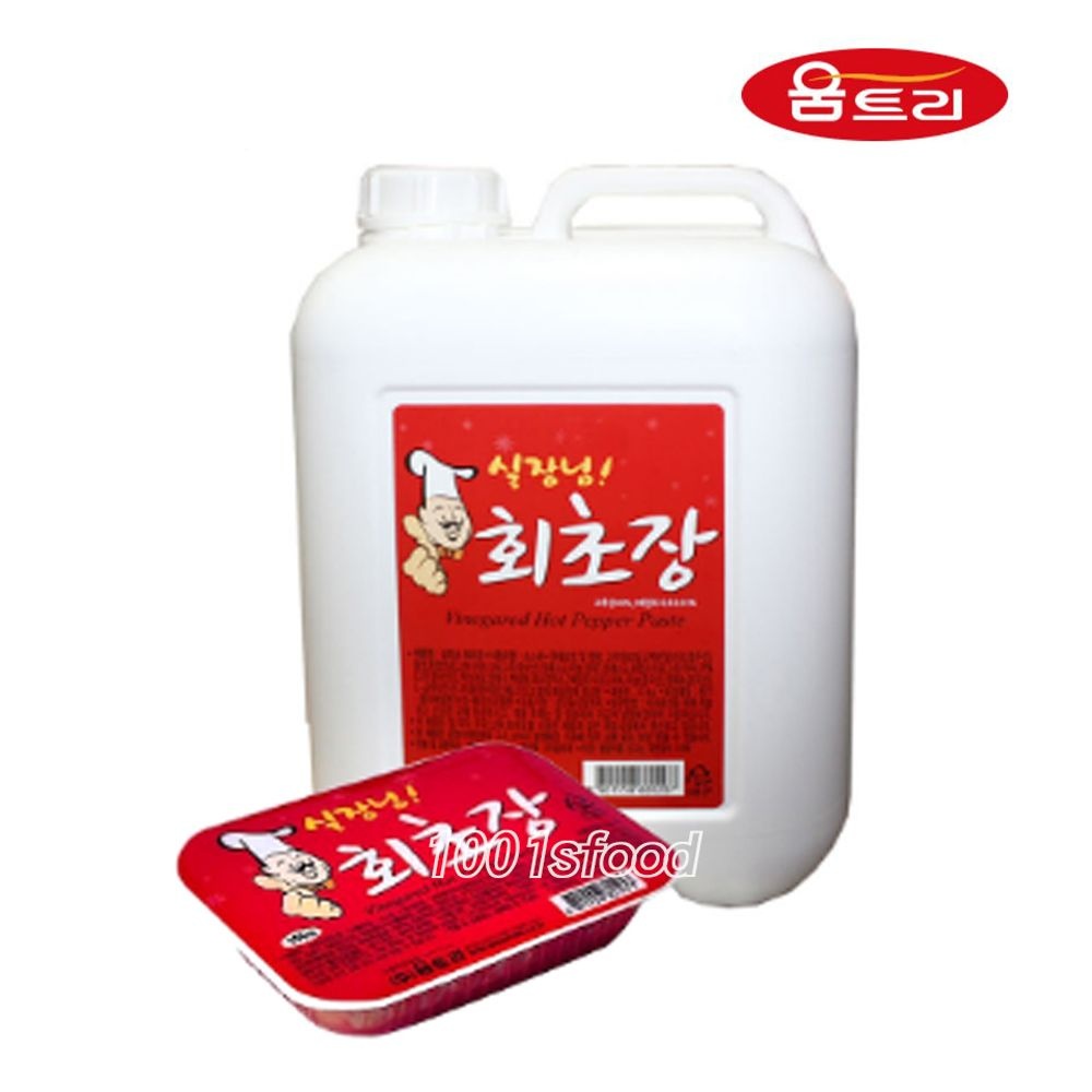 움트리 실장님회초장 150gx40개/일회용 포장초고추장