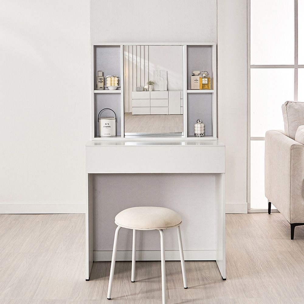 이엘 800 수납거울 화장대 DF928302
