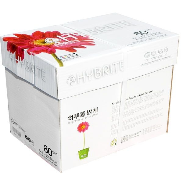 [APP]하이브라이트 A4 80g 1BOX 2500매/A4용지/복사지 l1 l3