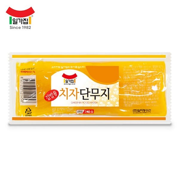 일가집 [푸른들마켓][일가집]치자김밥단무지 240g