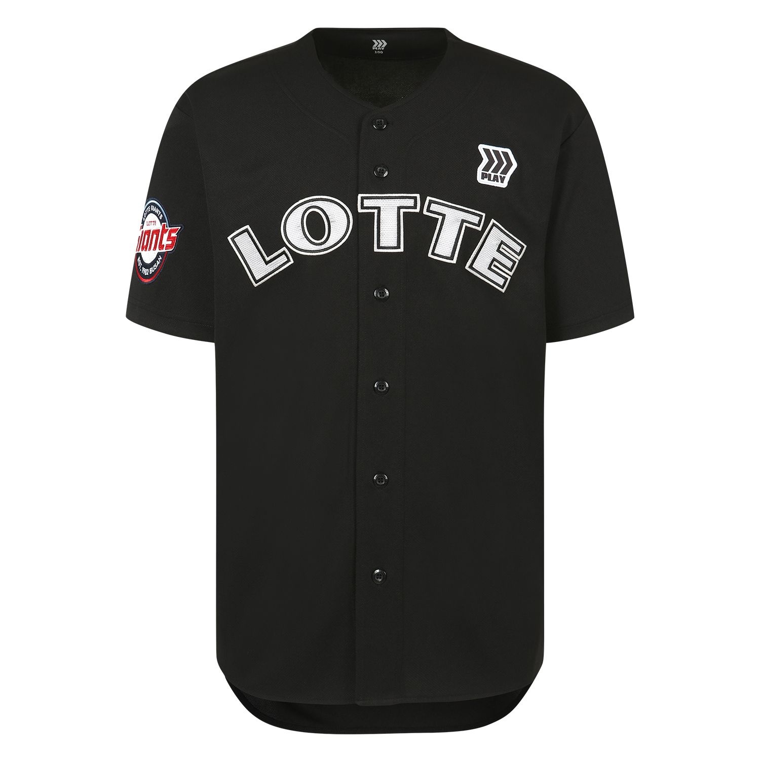 롯데자이언츠 올드 블랙 어센틱 유니폼