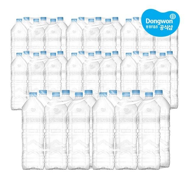 동원F&B [동원] 동원샘물 무라벨 생수 2L x 48개
