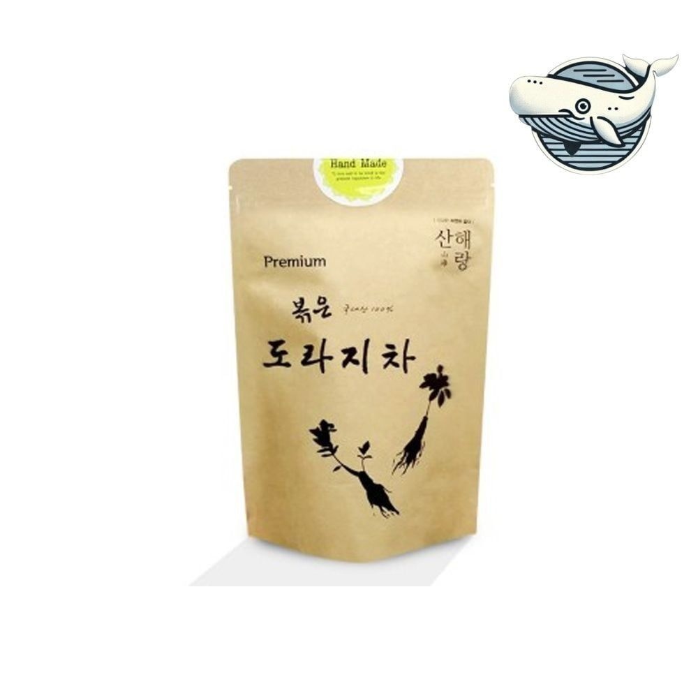도라지 차 자연 건강차 수제 볶음차