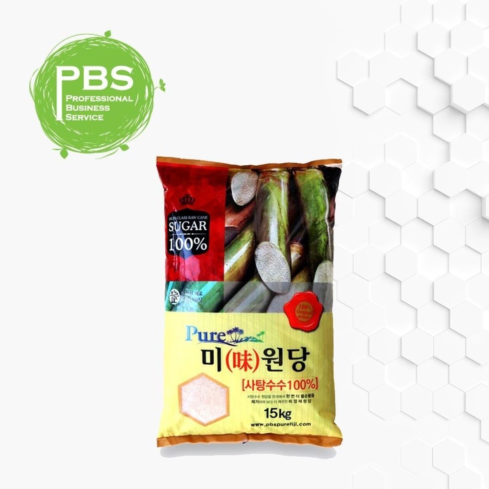 주식회사 피비에스투 사탕수수원당 비정제원당 고급설탕 피비에스 PBS 15kg