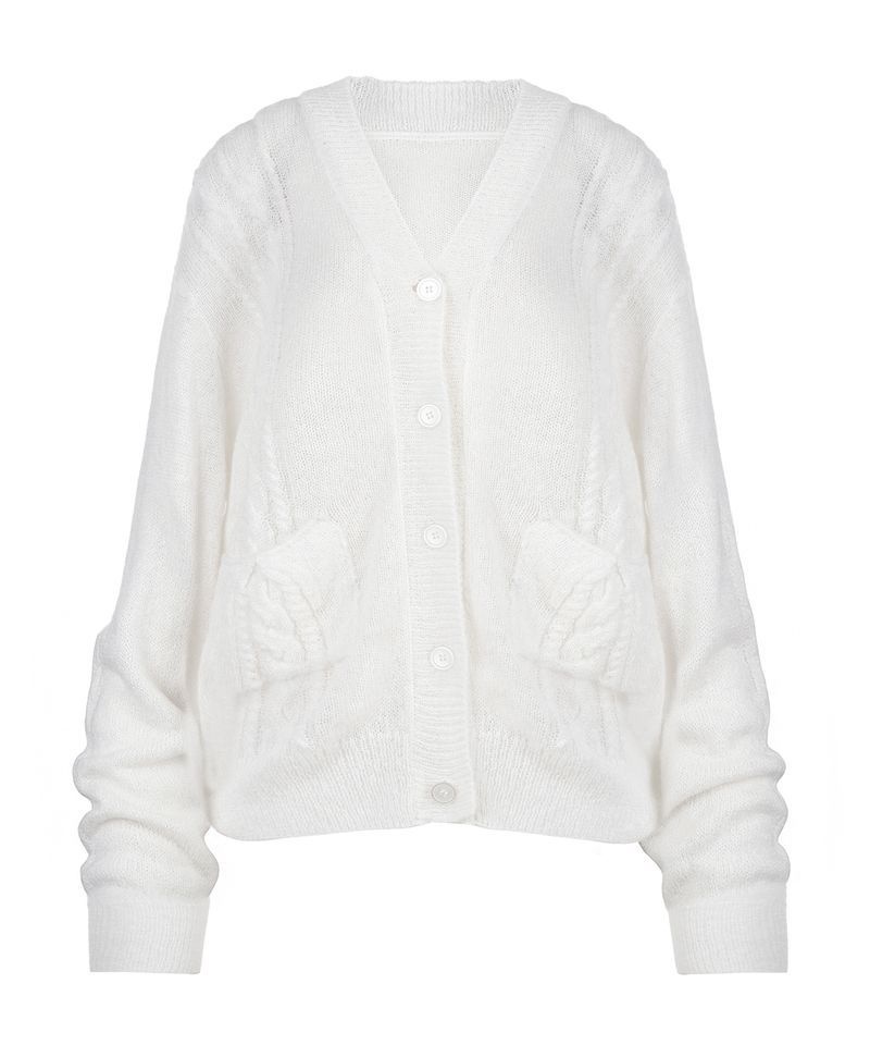 REISE MIYA REISE MIYA 에리 소프트 가디건 WHITE