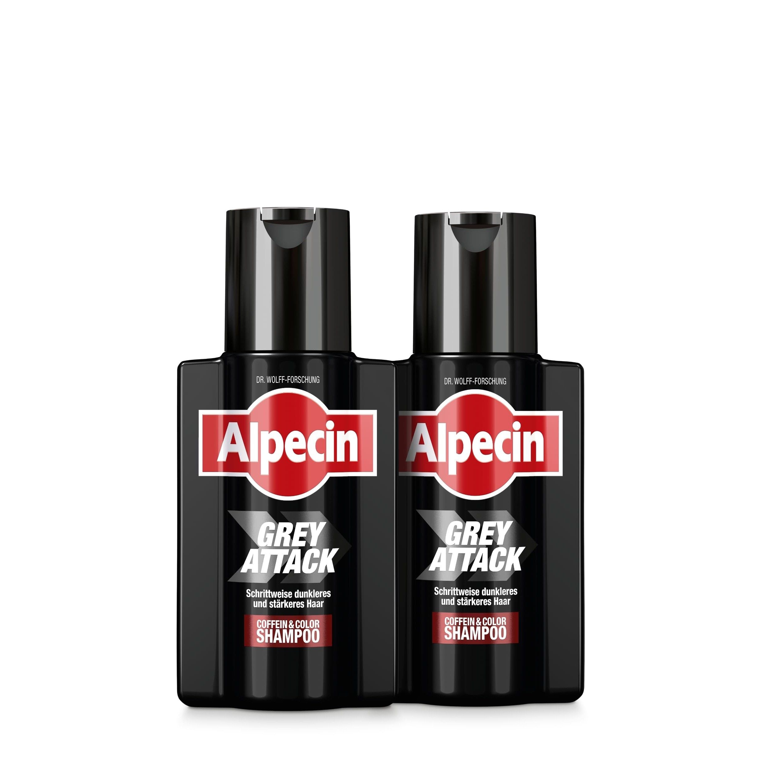 [해외] 알페신 Grey Attack 카페인 & 컬러 샴푸 2개 200ml