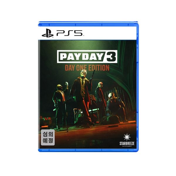 페이데이 PS5 PAYDAY 3 일반판