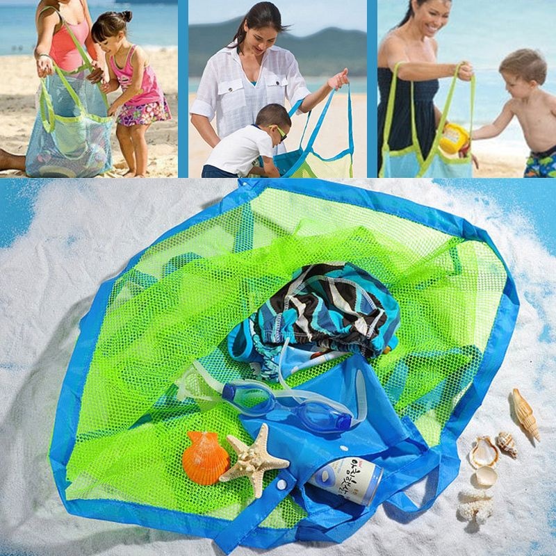 다데 비치백 투명 물놀이 방수 망사 가방 S10871