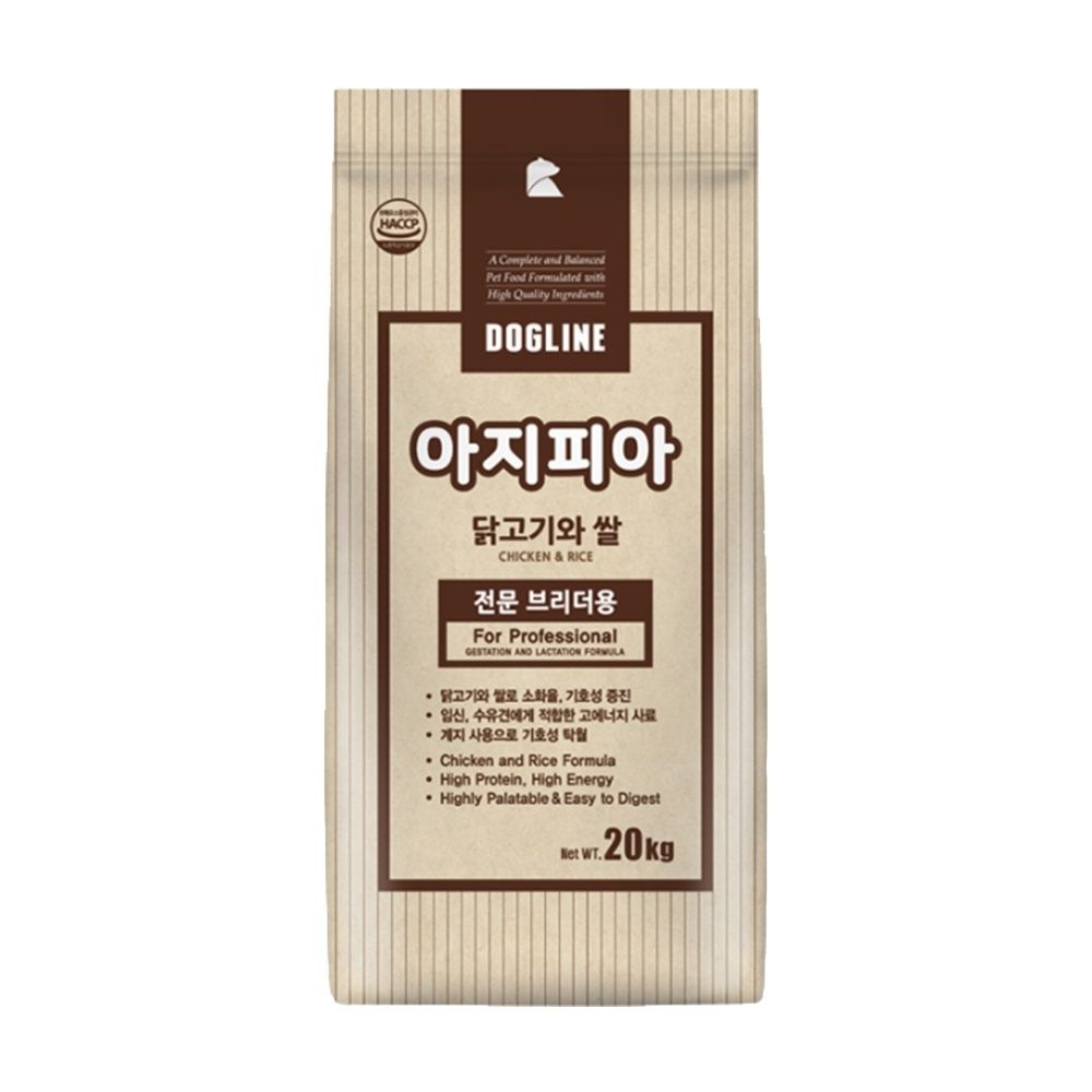 대한사료 대형견사료 아지피아 20kg 대용량 강아지사료