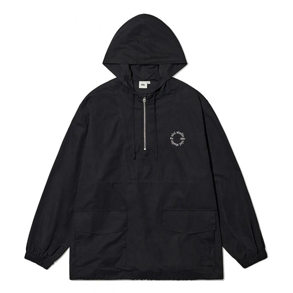 오아이오아이컬렉션 서클 로고 코튼 아노락 BLACK 1199969