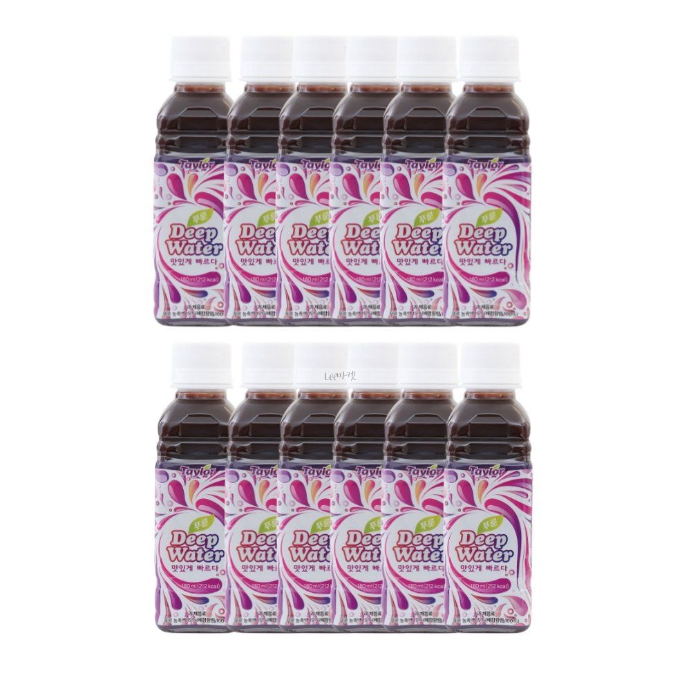 푸룬딥워터 180ml 12개 푸른주스