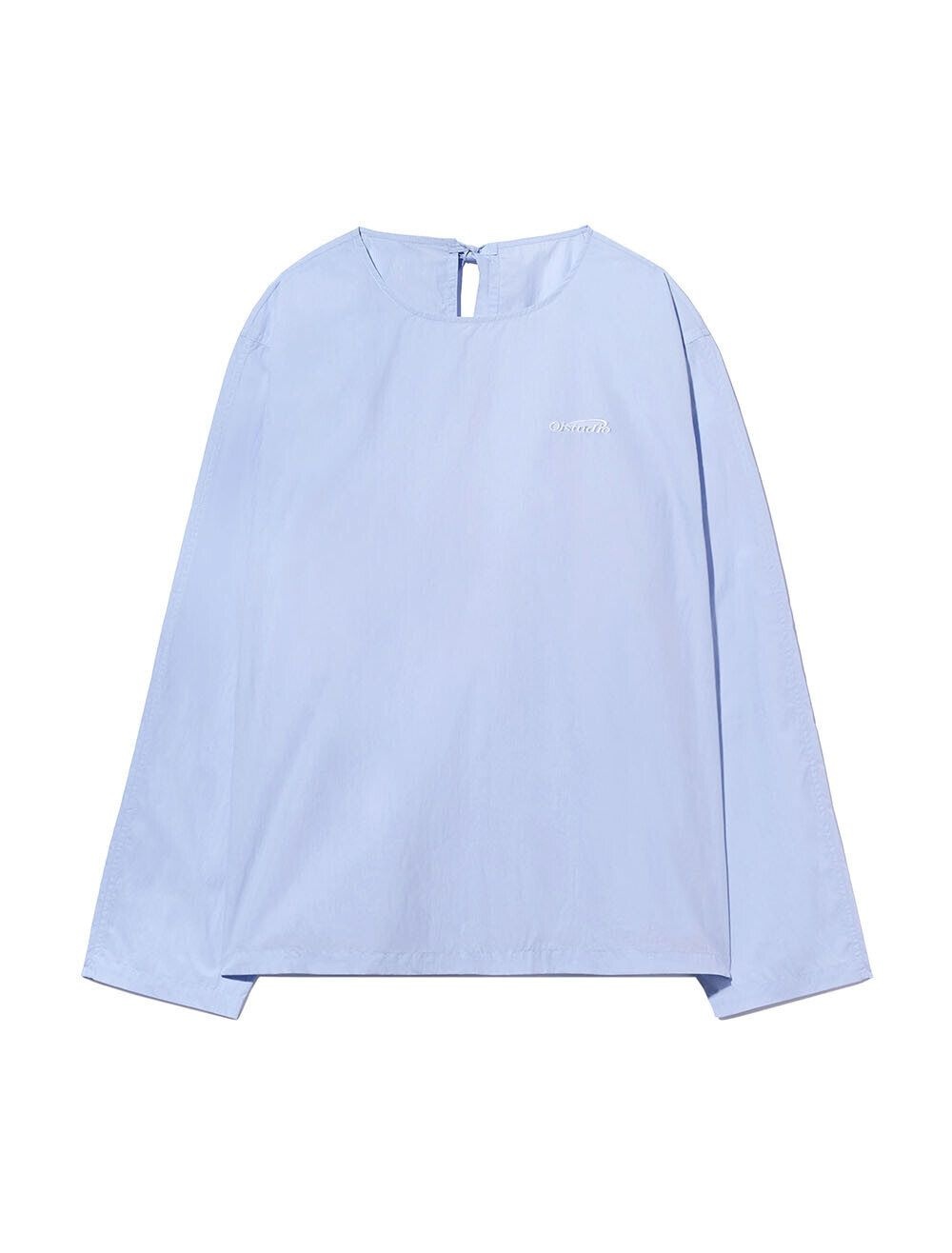 오아이오아이컬렉션 BACK STRAP DETAIL SHIRT SKY BLUE 1196273