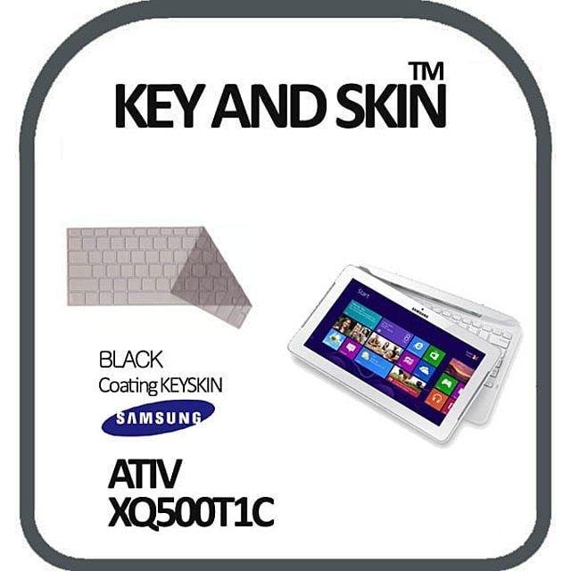 키앤스킨 블랙칼라스킨 삼성 아티브탭5 XQ500T1C 키스킨