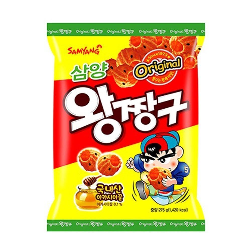 10봉 275g 왕짱구 대용량 짱구과자 원조 삼양 봉지과자 1박스