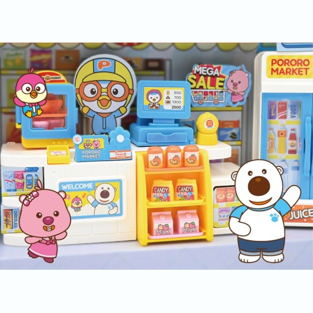 대영통상 뽀로로 편의점놀이 미니어처 음식세트 아동센타 어린이집
