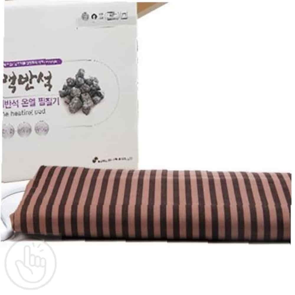 성진에이블 온열찜질 자수정매트 1인용온열매트 전기찜질기 자수정