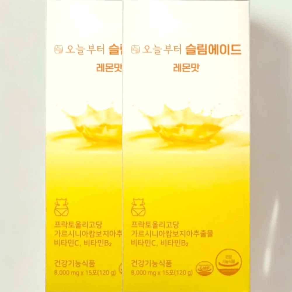 오늘부터 슬림에이드 레몬맛 15포 x 2박스