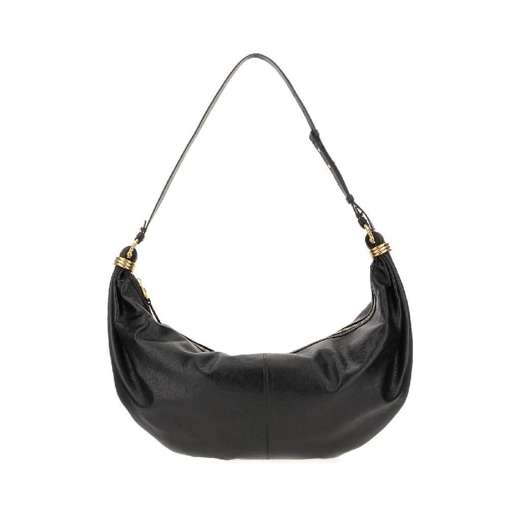 끌로에 24FW chloe 블랙 레더 라지 브레이스렛 숄더 백 CHC24AS610N72001 TP565653027