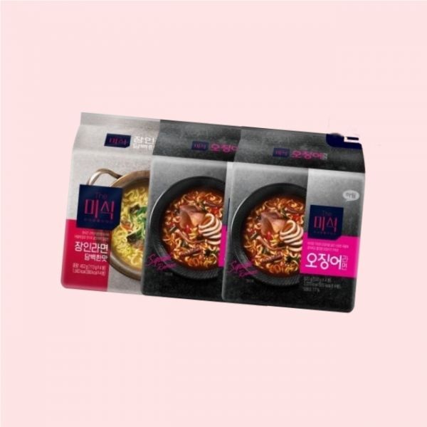 더미식 더미식 오징어라면 8개+장인라면 담백한맛 4개 4554094