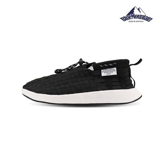 블루마운틴 [론칭가 69000원][블루마운틴] 우븐 ISLAND 스니커즈 블랙 201MSW003IS 3239869