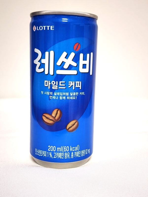 롯데칠성음료 레쓰비 마일드 캔커피 200ml x 90캔 카페인 인스턴트 사무실 회사 커피