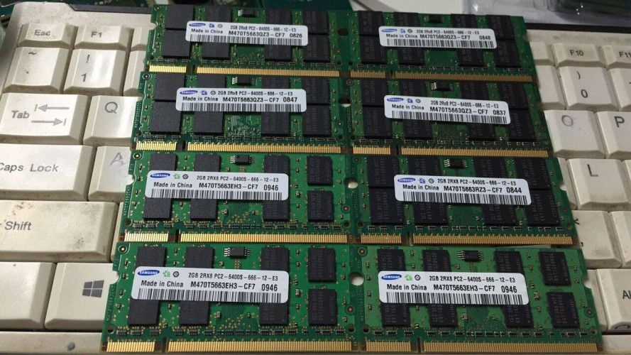 [해외] 노트북용 2GB DDR2 RAM 800MHz 고성능 메모리 업그레이드용 램