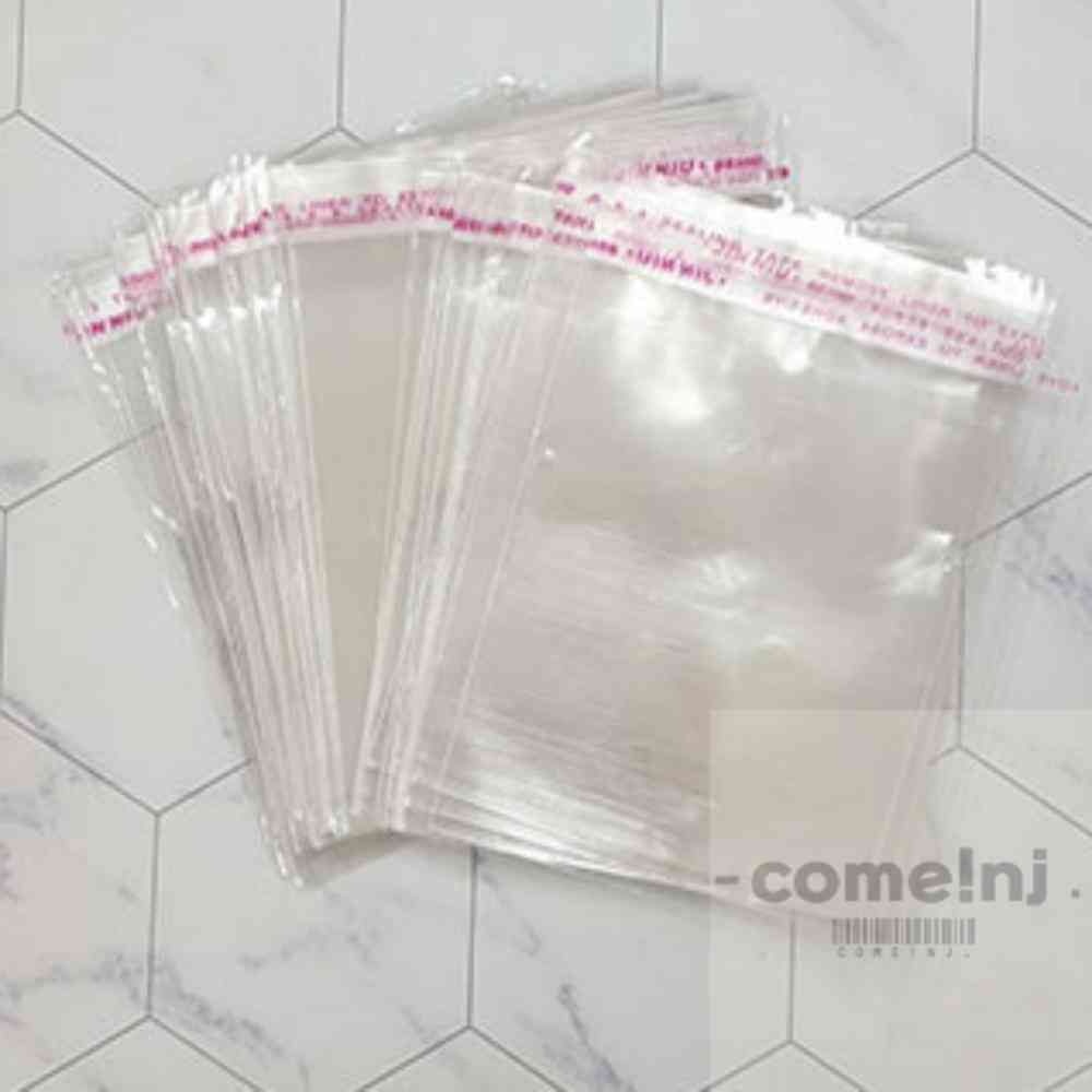 잇더템 OPP 접착 봉투 12X12 100매입 접착OPP봉투 투명OPP 오피피봉투