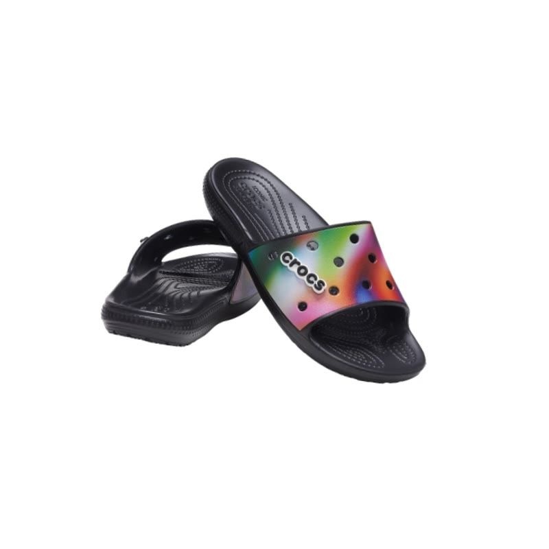 CROCS CROCS 공용 클래식 솔라라이즈드 슬라이드 BKM (22SUSL207557) 22SUSL207557_Z0C4 267655