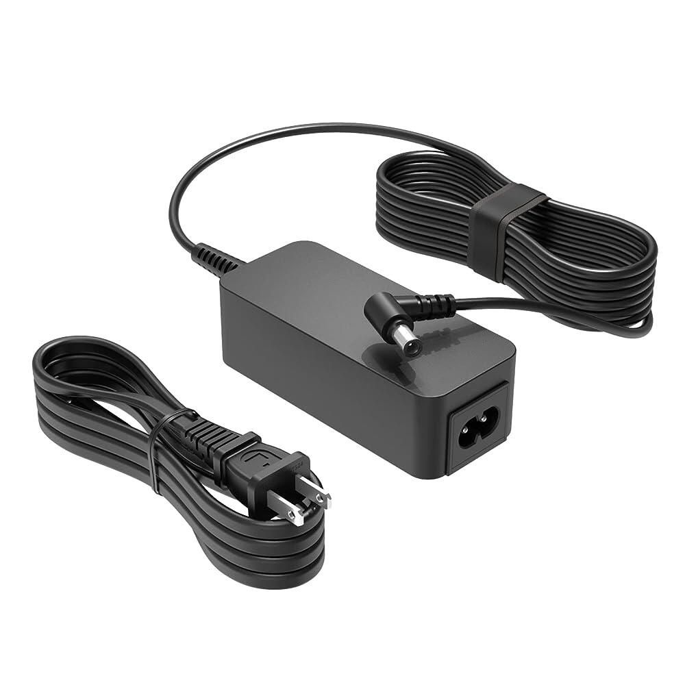 Superer [해외] 19V AC 충전기 LG-27MP48HQ-P 27MP33HQ-B 27MP37HQ-B 27MP58VQ-P 27MP59G-P 27MP59HT-P 27MP38VQ-B 27MP89HM-S 27MP36HQ-B 27MP57HT-P 27MP35HT-P 27MP35HT-P