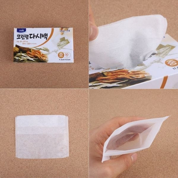 [하프클럽]주방 국물 요리 육수 만들기 주머니 거름망 중형 1개