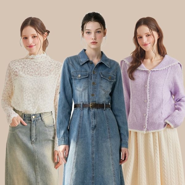 [포커스&매긴] 고급스럽고 세련된 데일리룩, 최대 15% 쿠폰 혜택!