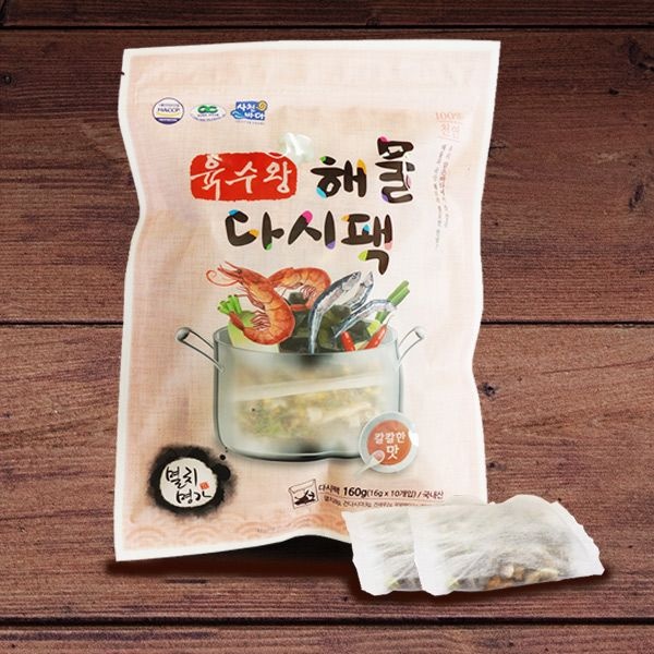 [맛딜] 육수왕 다시팩 160g(칼칼한맛,16gx10입)