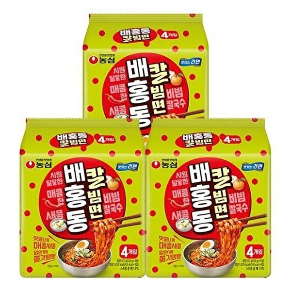 농심(주) [농심(주)]농심 배홍동 칼빔면 128g 12개