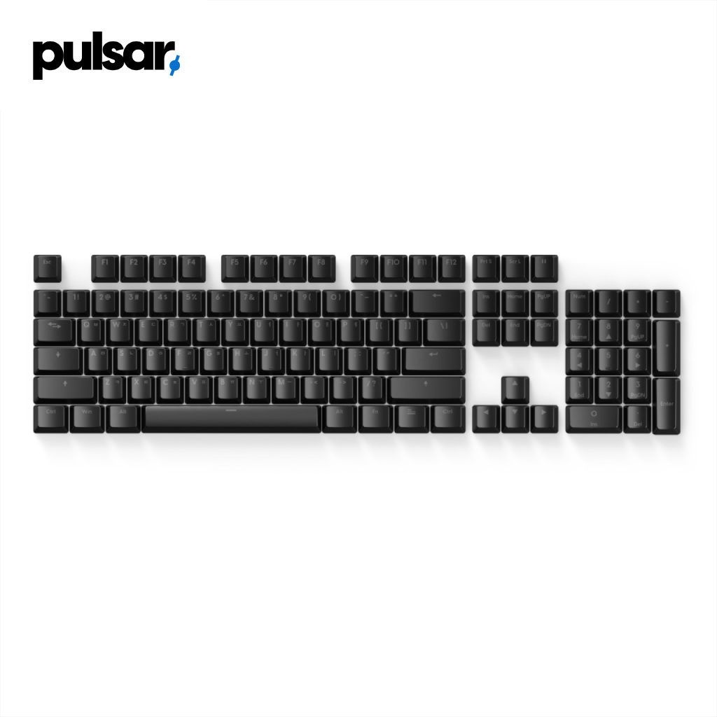펄사 키캡 키보드 커버 보호 베이직 104키 한영 깨끗 미니멀