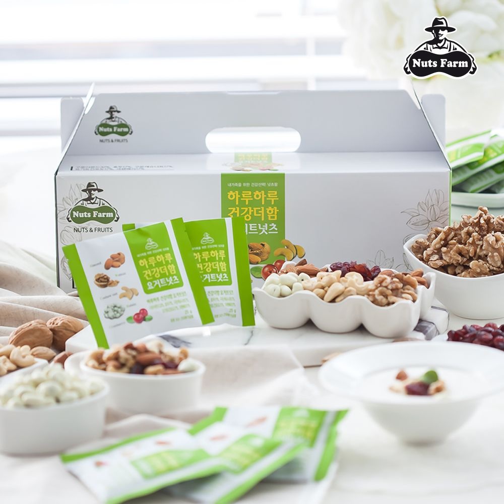 [롯데백화점] 넛츠팜 하루하루 건강더함 요거트넛츠 25g x 30봉(1box) LE1211279546