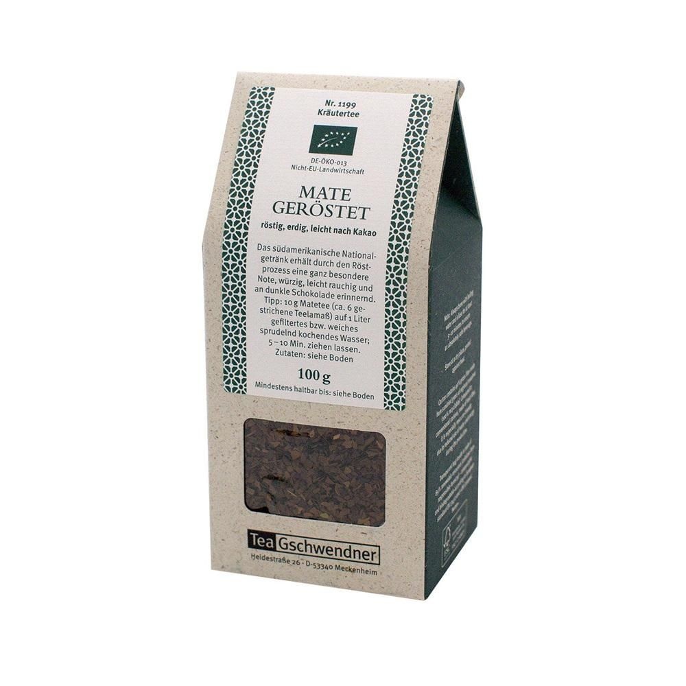 티게슈벤드너 [해외] 티게슈벤드너 TEE Gschwendner 잎차 100g 1팩 마테 로스티드 Mate roasted organic