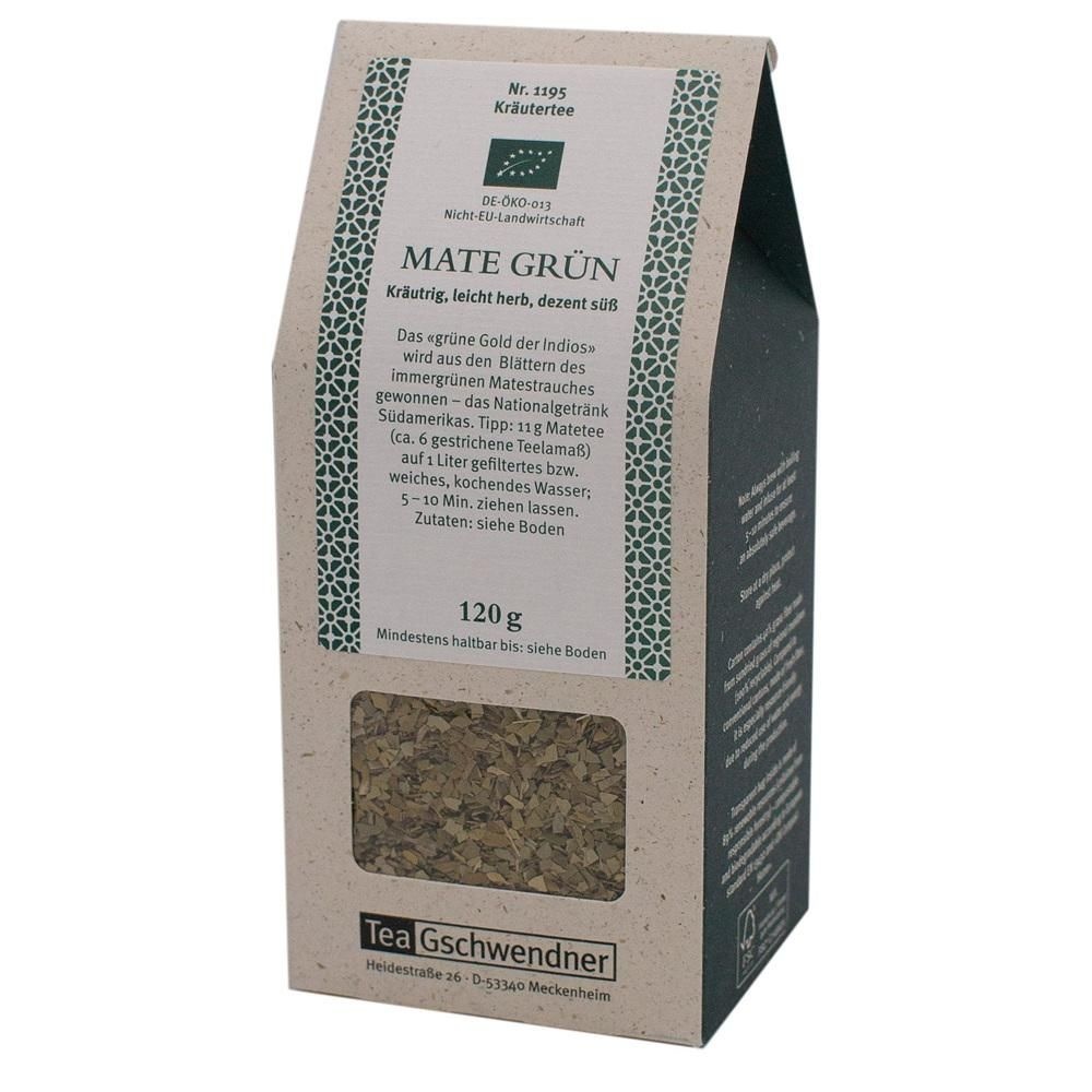 티게슈벤드너 [해외] 티게슈벤드너 TEE Gschwendner 잎차 120g 1팩 마테 그린 Mate green organic