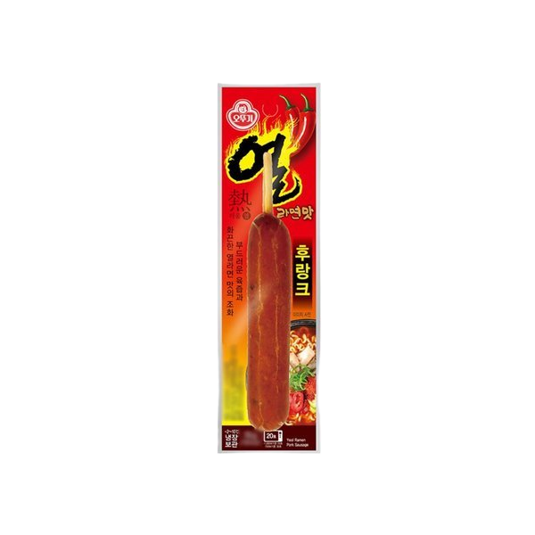 오뚜기 열라면맛 후랑크 소시지 70g x 15개