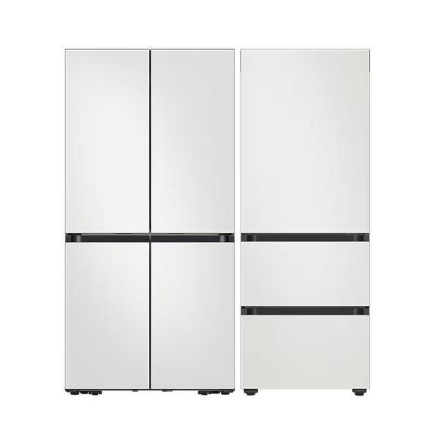 삼성전자 삼성 비스포크 냉장고 김치냉장고 세트 전체코타화이트 RM70F63R2A+RQ33DB74C1AP