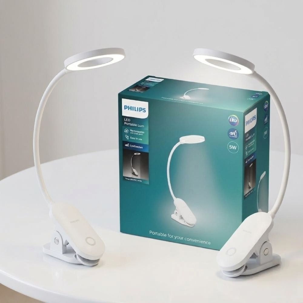 필립스 포터블 LED 코스트코 스탠드 학습용 공부 침대 독서등 인테리어조명