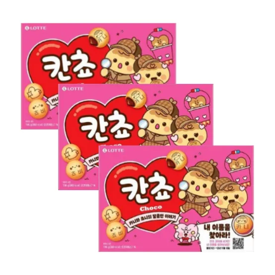 롯데웰푸드 칸쵸 196g x3개