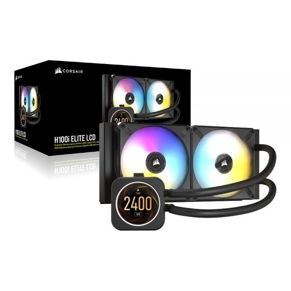 커세어 CORSAIR iCUE H100i ELITE LCD