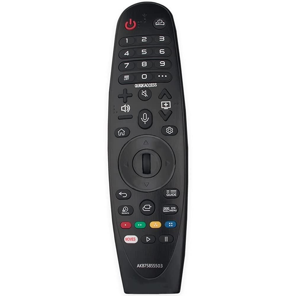[해외] WINFLIKE AKB75855503 MR20GA 음성 리모컨 교체 LG 스마트 LED TV 75UN6970PUD 75UN9070AUD 82UN8570PUC 82UN8570PUB 82UN8570AUD 82UN8070PUD 86UN85