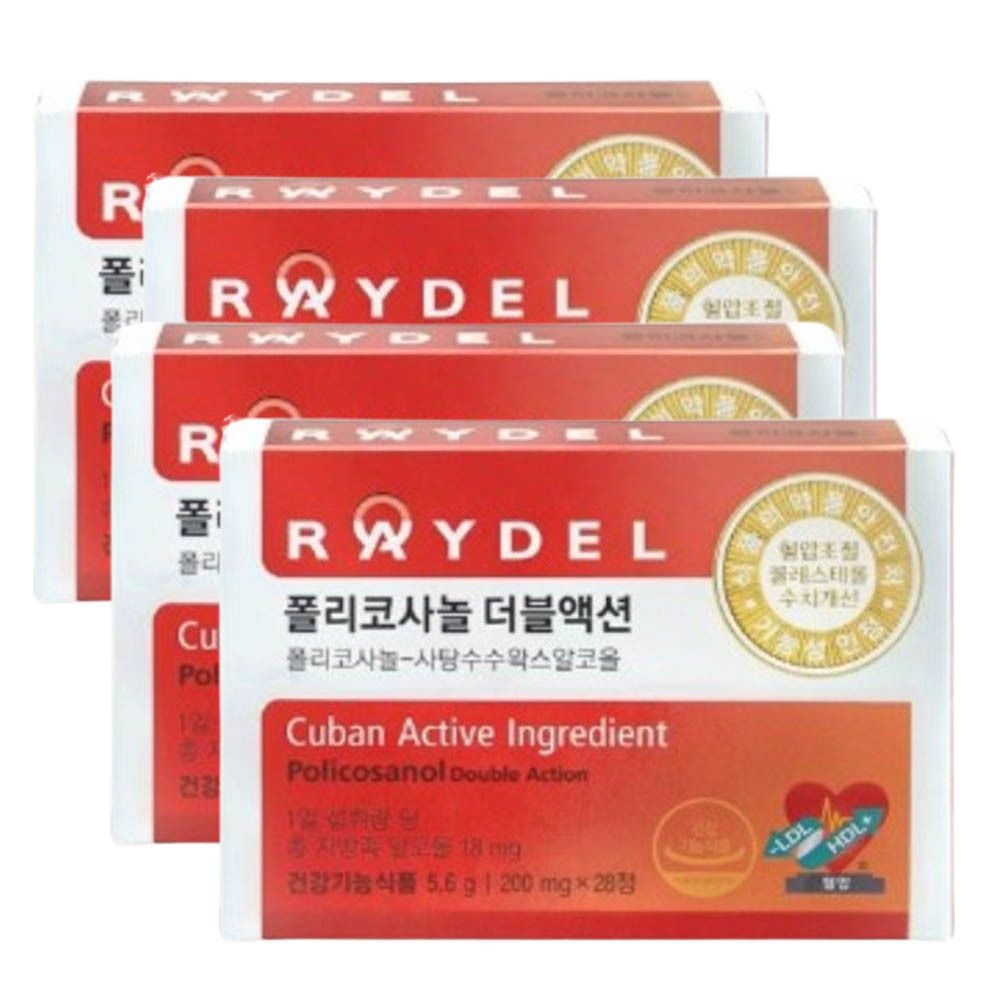레이델 폴리코사놀 더블액션 28정 / 4개 혈중 콜레스테롤 개선 도움